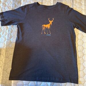 Dark grey cables tshirt